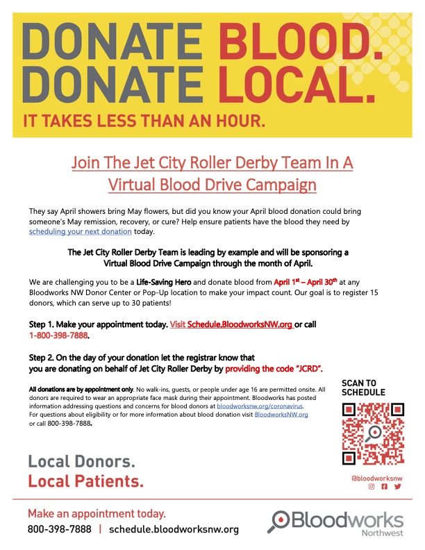 April Blood Drive